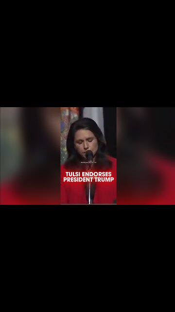 Tulsi Gabbard Endorses Trump - 8/26/24