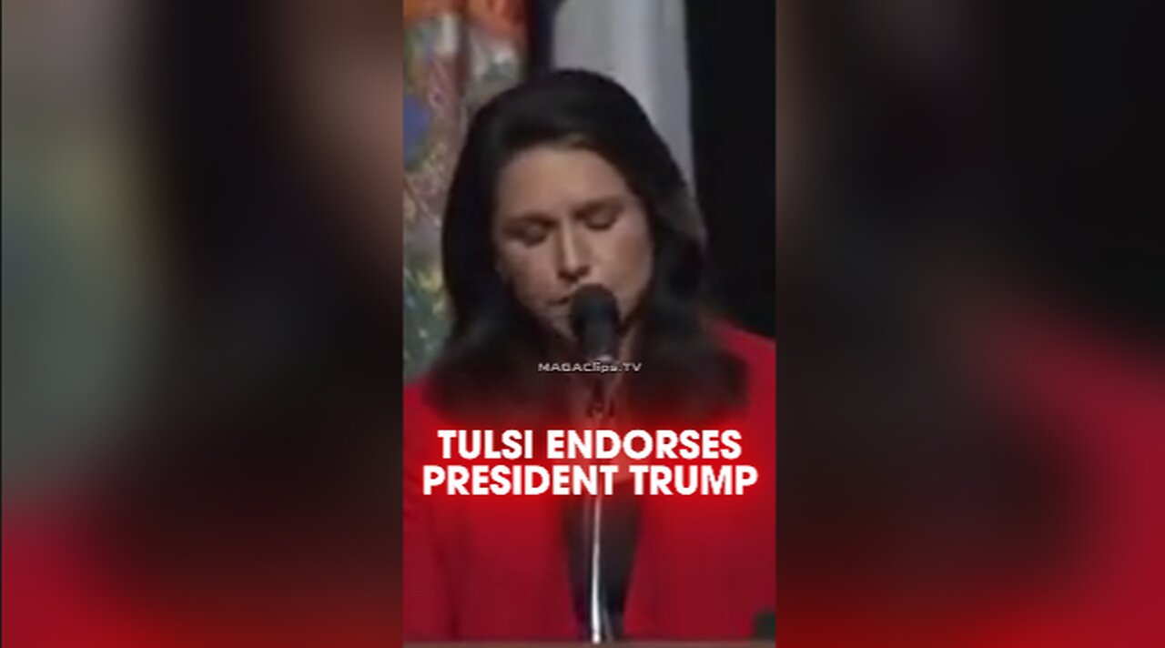 Tulsi Gabbard Endorses Trump - 8/26/24