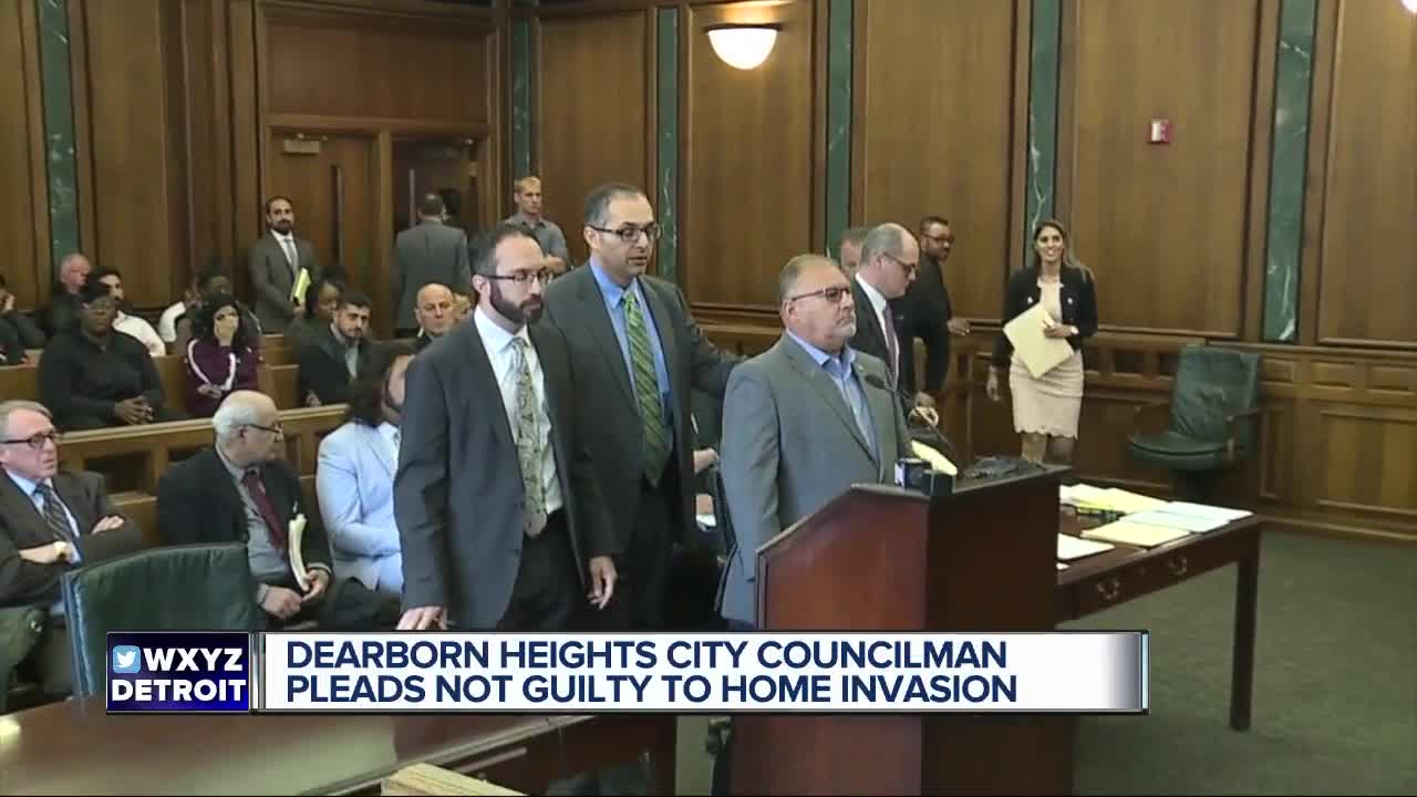 Dearborn Heights city councilman pleads not guilty to home invasion