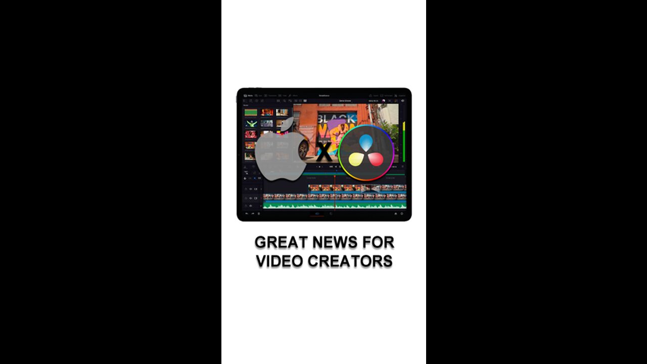 Davinci Resolve For IPAD?! 🤯👍 (GAME CHANGING)