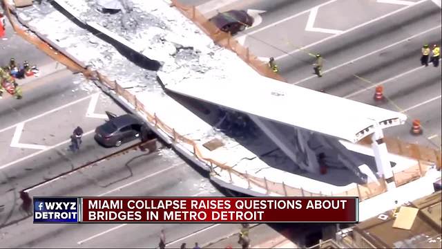 Bridge collapse raises concerns as many MI bridges are 'structurally deficient'