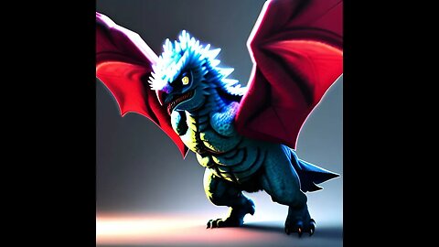 Cool blue dragon #dragon #bluedragons #wonderapp