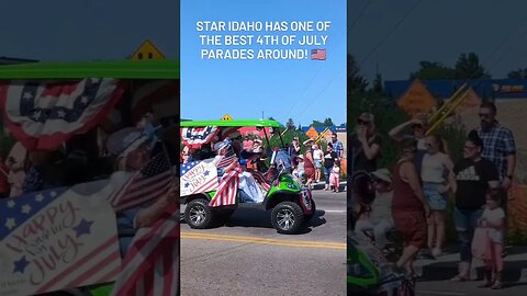 Star Idaho has one of the best 4th of July parades around! #4thofjuly #parade #shorts