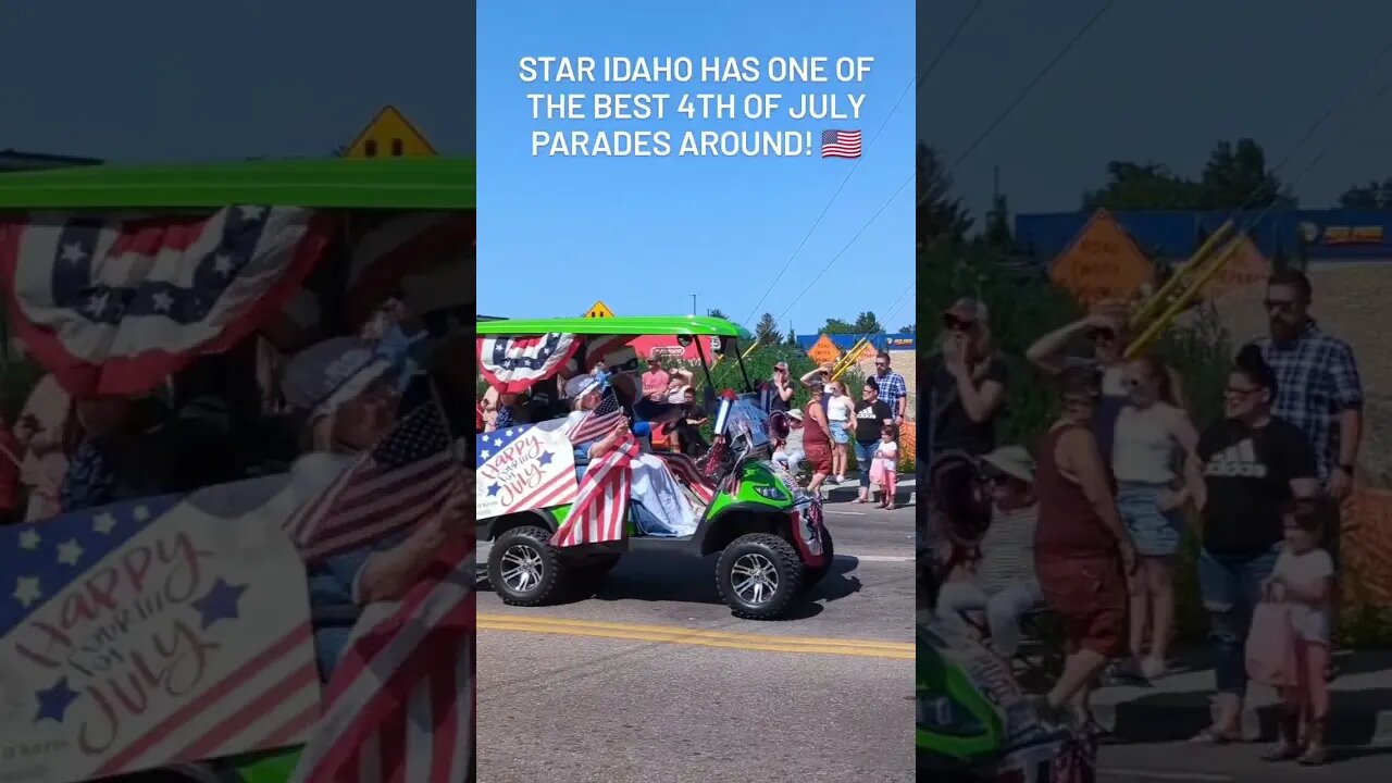 Star Idaho has one of the best 4th of July parades around! #4thofjuly #parade #shorts