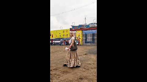 Russian Girl in India