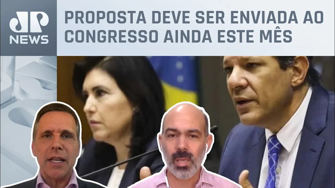 Haddad e Tebet se reúnem para tratar das novas regras do arcabouço fiscal; Schelp e Capez analisam