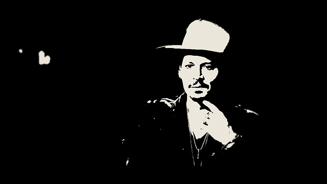 What's Johnny Depp trying to say?