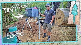 Tiny House Utilities Excavation