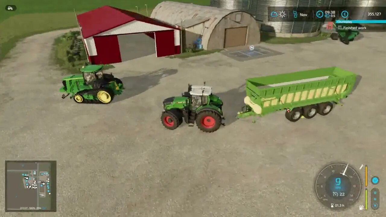 Working Sugarbeat Field at Iowa Farm Part 34 - FARMING SIMULATOR 22 - Timelapse