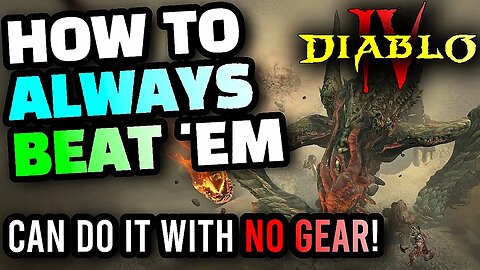 The EASIEST Way to Beat ANY World Boss - Diablo 4