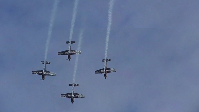 The Blades Dynamic Display At Torbay Airshow 2017