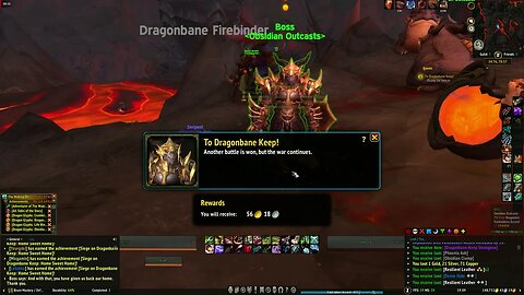 World of Warcraft Dragonflight To Dragonbane Keep