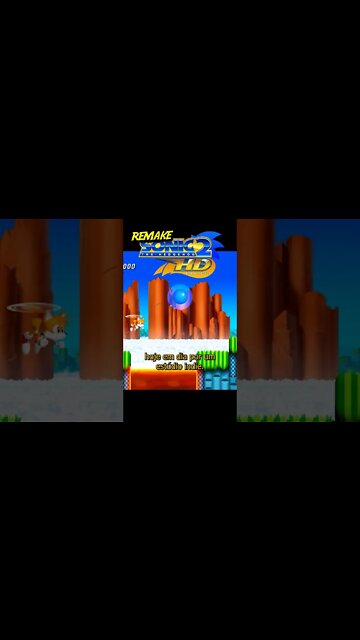 Melhor JOGO do Sonic esta sendo CRIADO - Sonic 2 HD #shorts