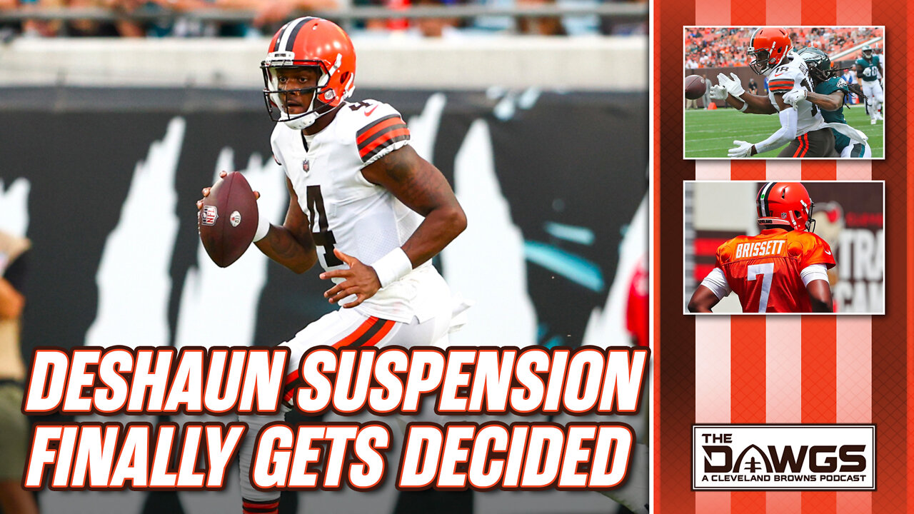 Deshaun Watson Suspension Decision + Eagles Recap and Bears Preview