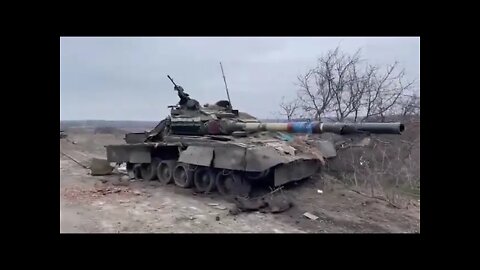 ★★★ Two Knocked Out Ukraine Tanks near Gnutovo Village