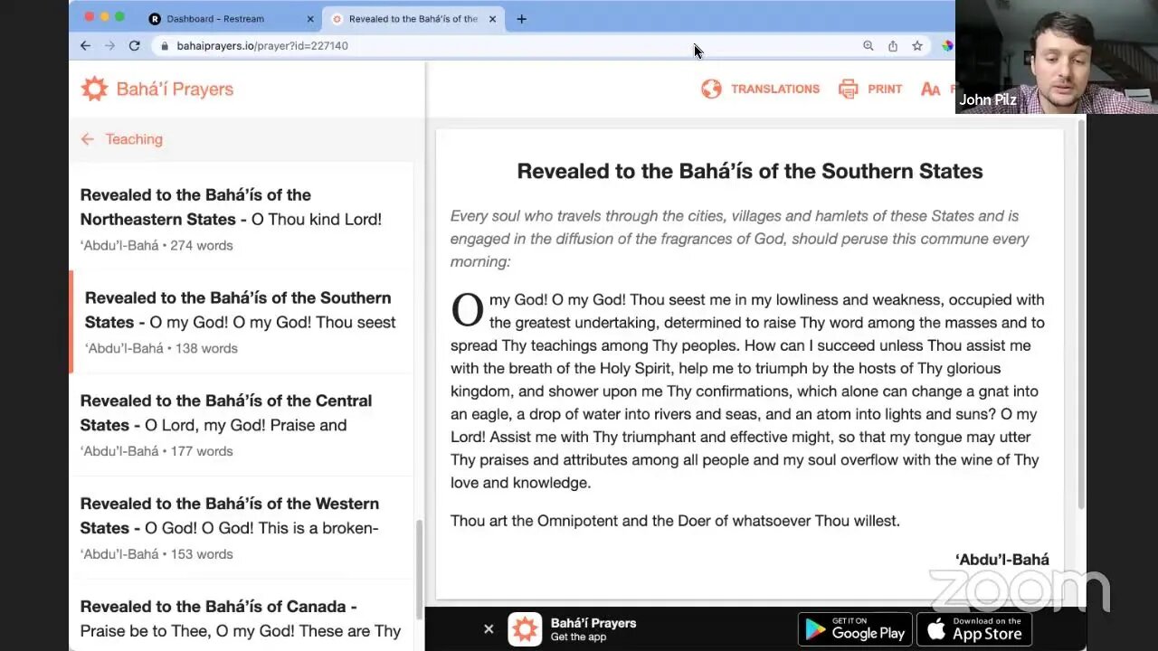 Advent of Divine Justice Session 23 - On the subject of Racial Prejudice -paragraphs 51 and 52