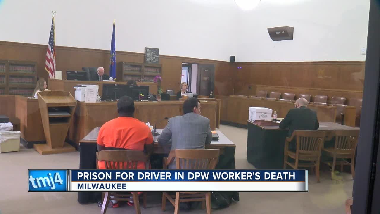 Driver in hit-and-run death of DPW employee gets 12 years in prison