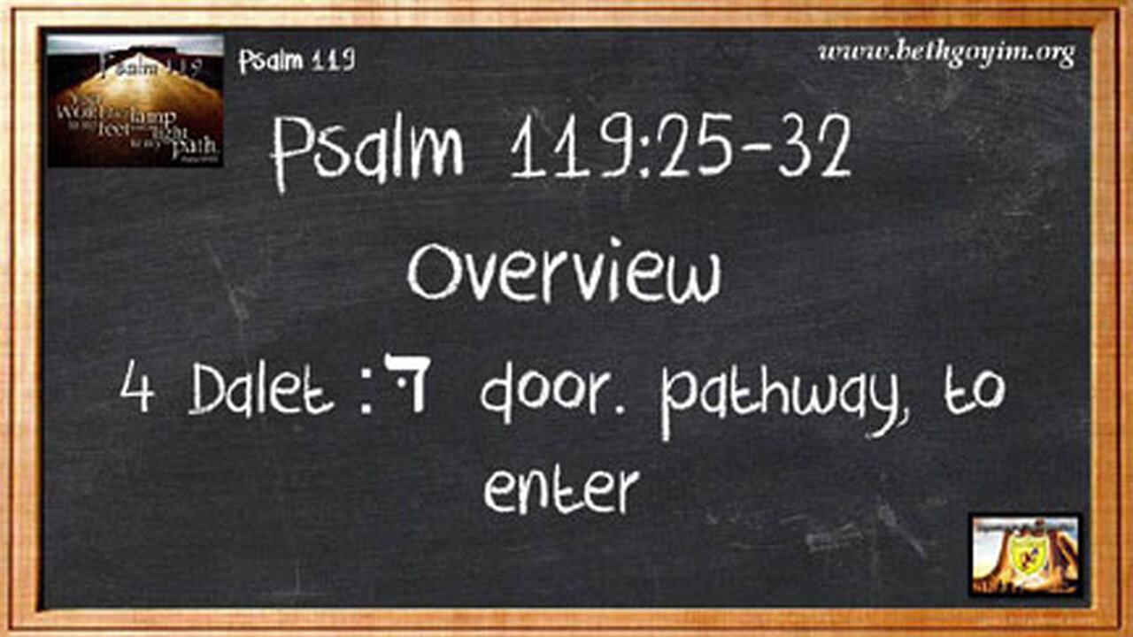 BGMCTV THE CITY GATE MESSIANIC BIBLE STUDY PSALM 119 PART 021