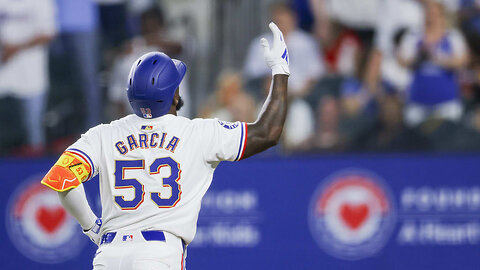 Adolis García's two-run homer