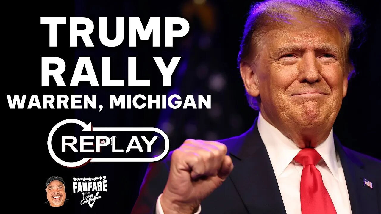 WATCH FULL REPLAY: Trump Rally In Warren, Michigan