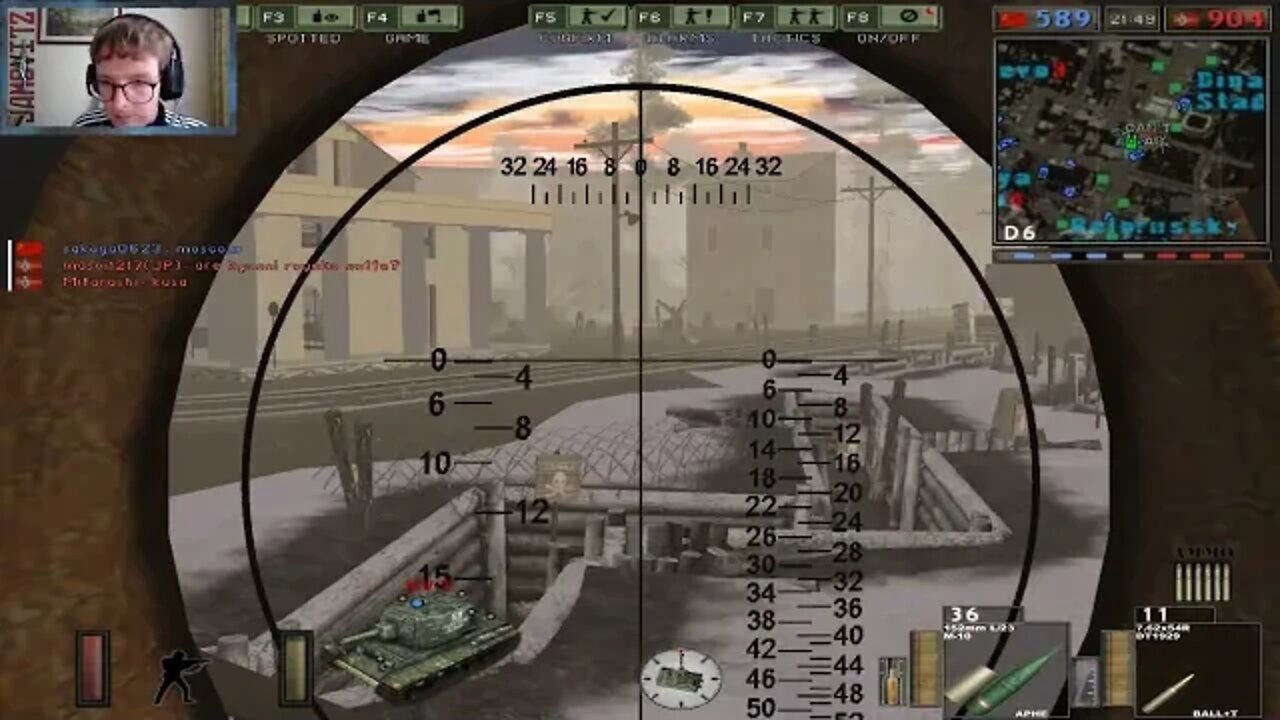 BF1942 FHSW.Kabu Server Game-play [Moscow 1942] #3 [Faction: Soviet] [Alt History]