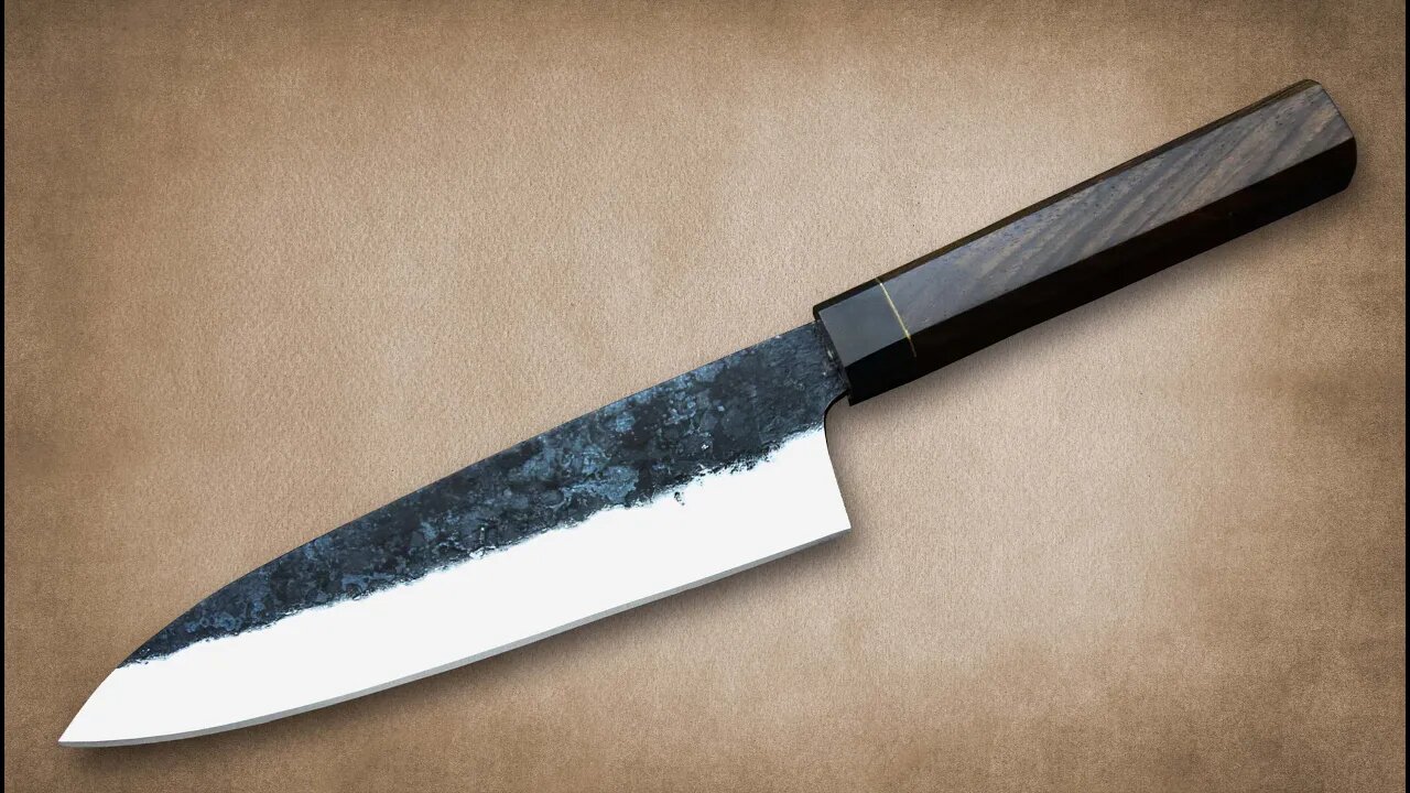 Chef Knife Kitchen Knife Hammered 1095 High Carbon Steel Meat Cutting Knife Handmade Chef Knife