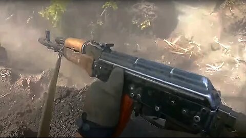 Assault on Ukrainian Positions #6 War Footage