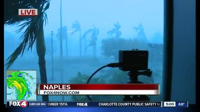 Hurricane Irma hammers Naples