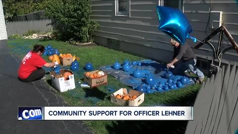 Big demand for blue pumpkins