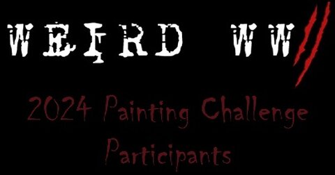 2024 Painting Challenge Participants