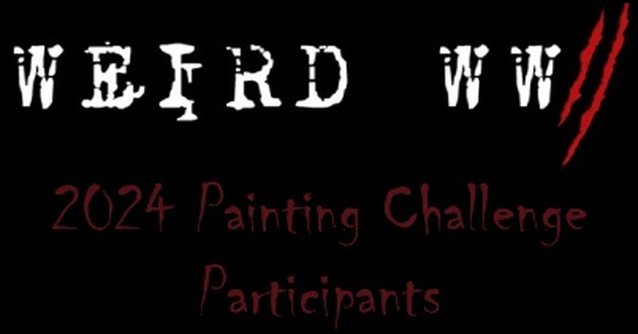 2024 Painting Challenge Participants