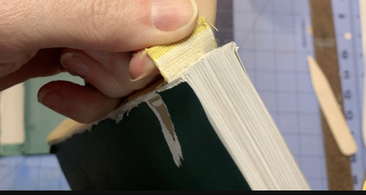 Episode 167 - Junk Journal with Daffodils Galleria - Gutting and Using a NEW Book!