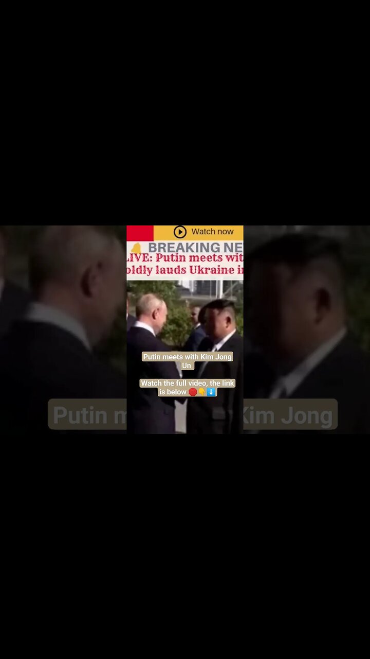 Putin meets with Kim Jong Un