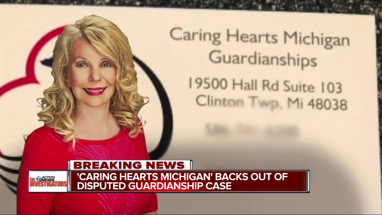 Caring Hearts Michigan back out of disputed guardianship case in wake of 7 Action News report