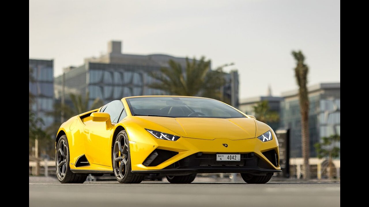 Lamborghini Yellow color nise