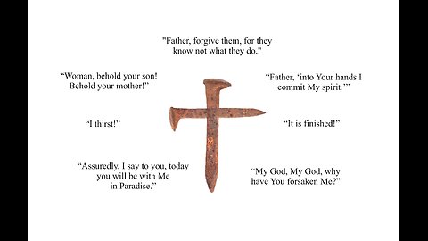 "Why Have You Forsaken Me?" (Mark 15:34; Psalm 22) The Last Words of Jesus