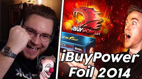 ohnePixel reacts to The RAREST Souvenir Package Opening! (iBuyPower Foil 2014)