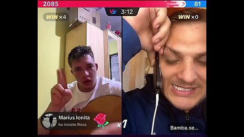 Nadin și chitara pe spate cu Bamba pe live TikTok 😂😂