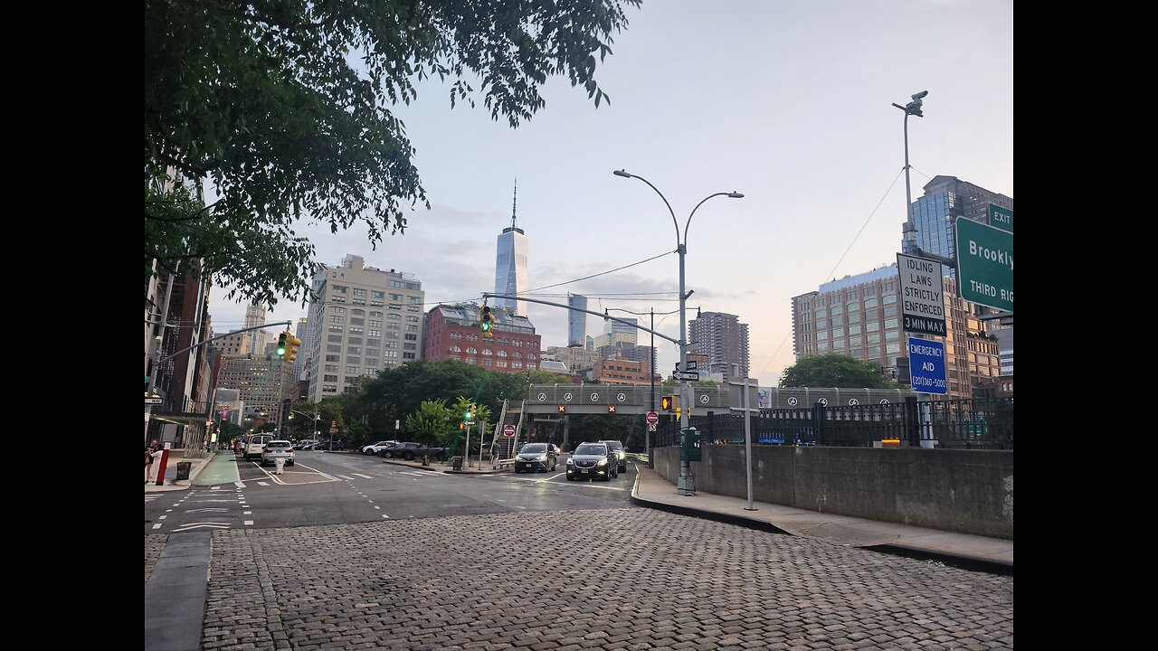 Nice view of Downtown Manhattan. August 14, 2024.