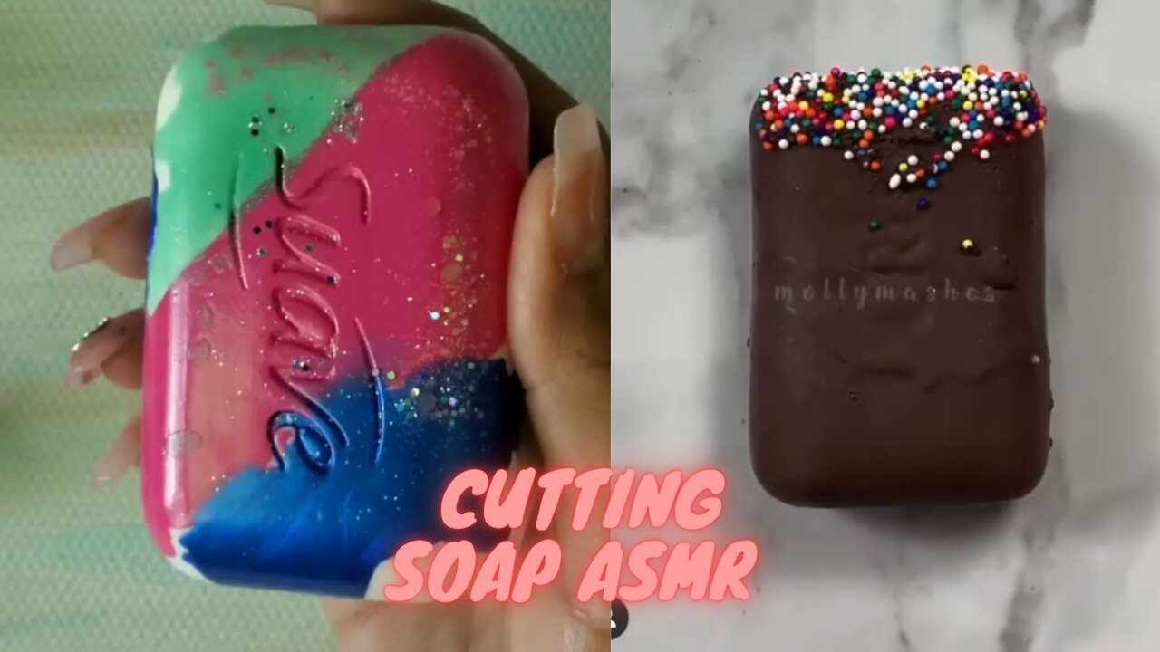 CUTTING SOAP ASMR COMPILATION