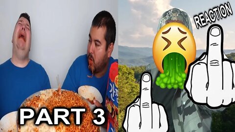 Why We Can't Break Up - Cheesy Spicy Lobster Seafood Noodles - Mukabang (PART 3) REACTION!!! (BBT)