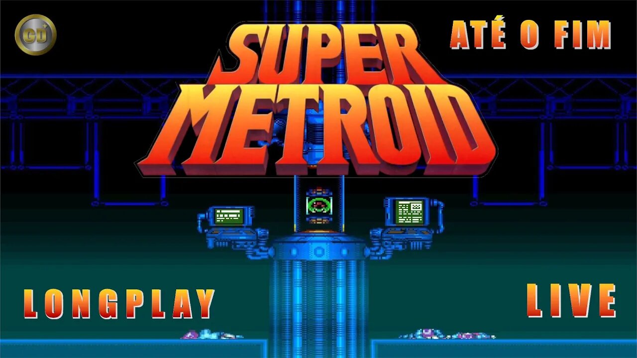 [🔴Live] Super Metroid Longplay Até O Fim