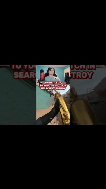 I'm Cursed In Search & Destroy‼️😭 | #shorts #mw2 #funny