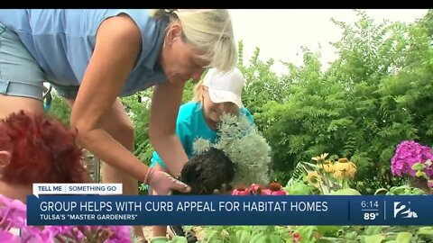 Tell Me Something Good: Tulsa Master Gardeners brighten Habitat homes