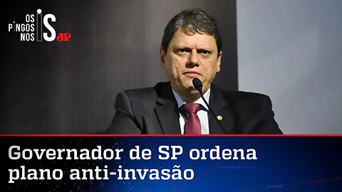 Tarcísio de Freitas reforça monitoramento contra invasões do MST