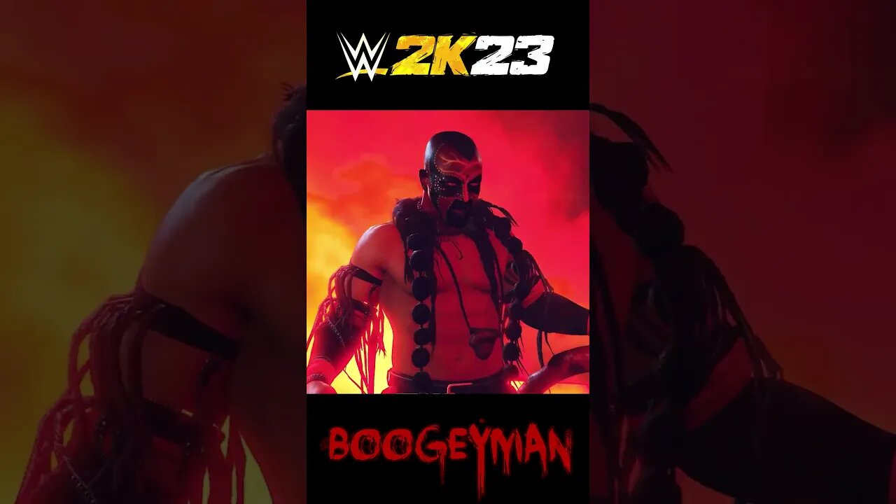 "Nightmare Unleashed: Boogeyman's Eerie Arrival in WWE 2K23"