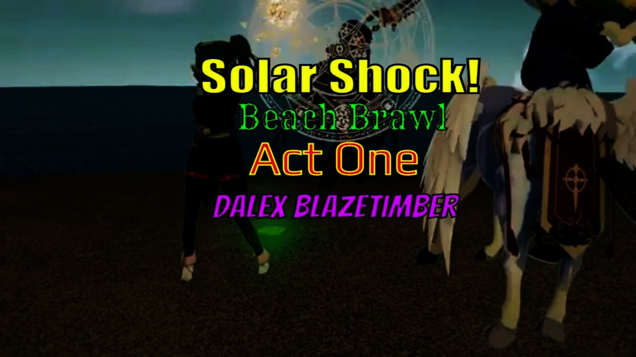 Solar Shock: The Beach Brawl Act One "Dalex Blazetimber' (PC version) #shorts #3danimation #Anime