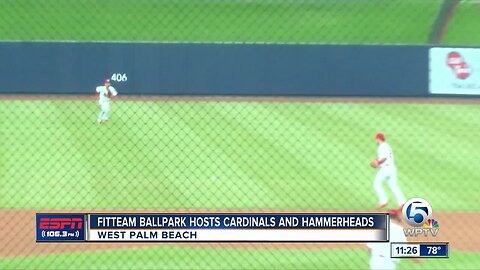 Fitteam Ball Park host Cardinals and Hammerheads 6/18