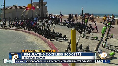 New regulations for scooters in San Diego possible