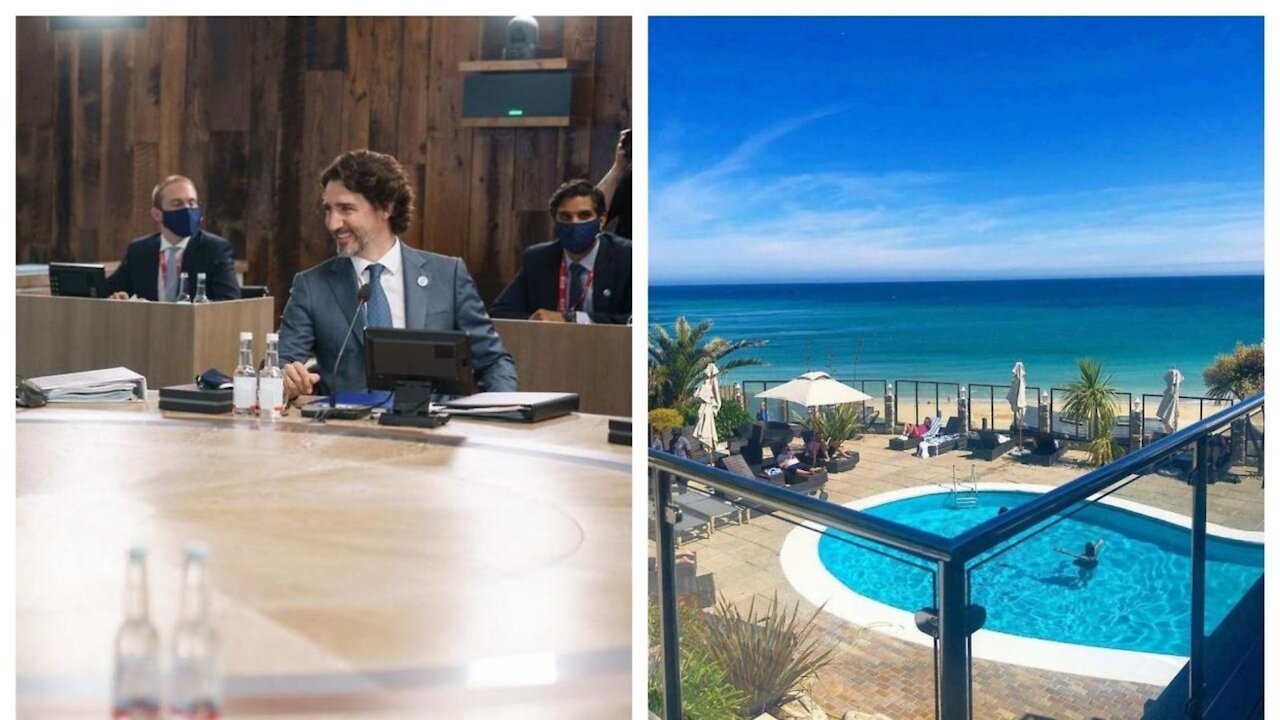 This Is The Luxurious Beachside Hotel Trudeau & World Leaders Are Staying At For The G7